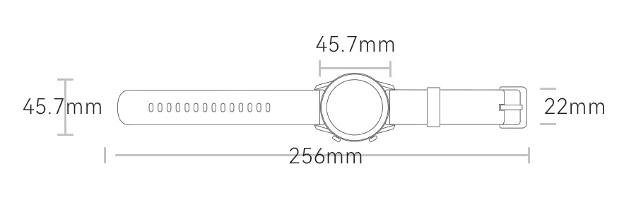 Haylou RT2 Size